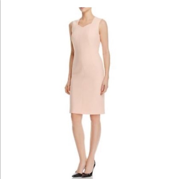 BOSS HUGO BOSS Dilunea Light Grapefruit Sheath - Picture 1 of 4